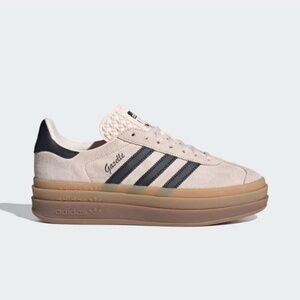 Adidas Gazelle Bold Shoes - Wonder Quartz Core Black